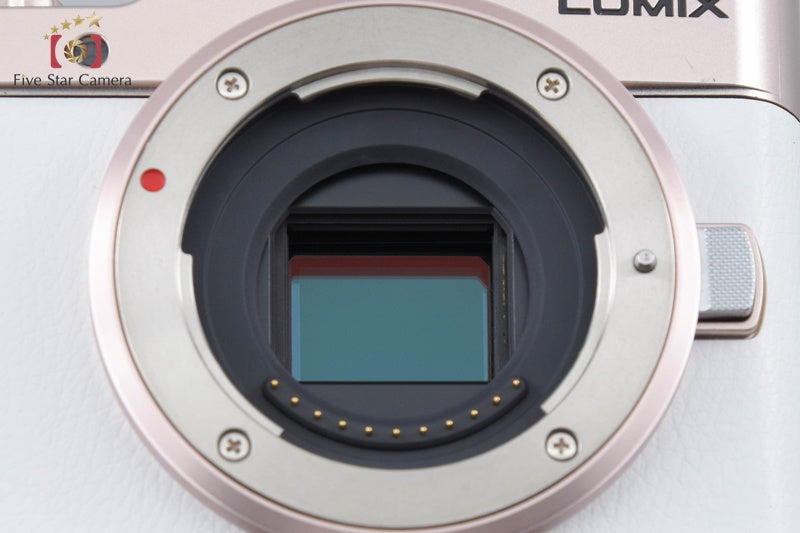 Panasonic LUMIX DC-GF10 White DSLR 12-32 25 Lenses [Japanese Language Only]