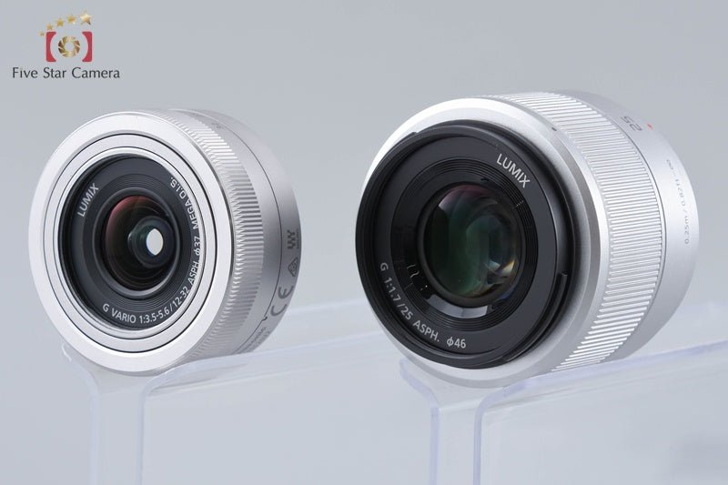 Panasonic LUMIX DC-GF10 White DSLR 12-32 25 Lenses [Japanese Language Only]