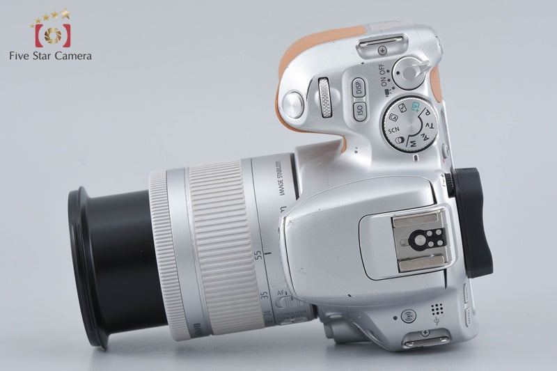 Canon EOS Kiss X9 / Rebel SL2 / 200D Silver 24.2 MP DSLR 18-55 IS STM Lens
