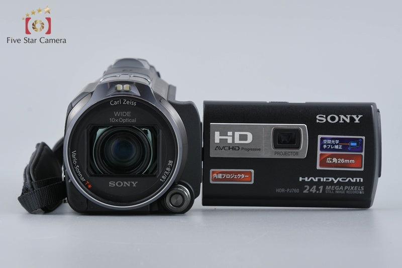 Sony HANDYCAM HDR-PJ760V Full Hi-Vision Camcorder [Japanese Language Only]