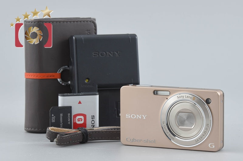 Sony Cyber-shot DSC-WX1 Gold 10.2 MP Digital Camera [Japanese Language Only]