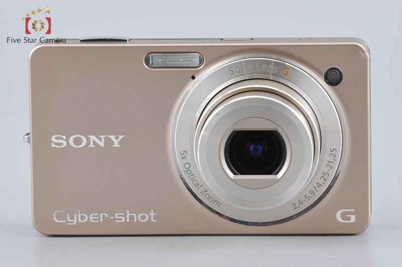 Sony Cyber-shot DSC-WX1 Gold 10.2 MP Digital Camera [Japanese Language Only]