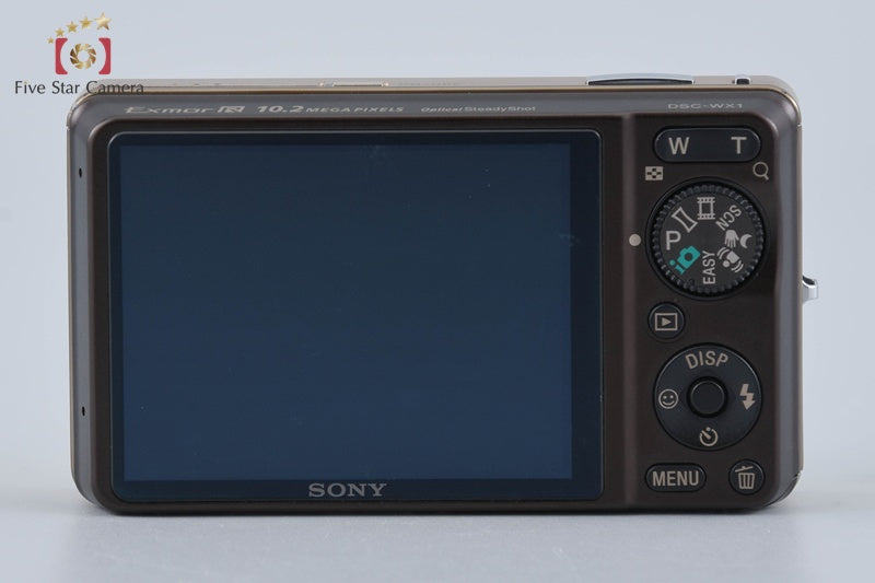 Sony Cyber-shot DSC-WX1 Gold 10.2 MP Digital Camera [Japanese Language Only]