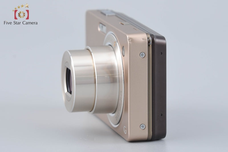Sony Cyber-shot DSC-WX1 Gold 10.2 MP Digital Camera [Japanese Language Only]