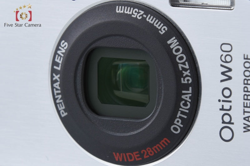 Pentax Optio W60 Silver 10.0 MP Digital Camera