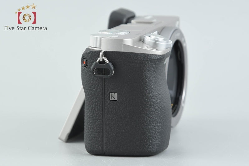 Sony Alpha α6000 ILCE-6000 Silver 24.3 MP Digital Camera [Multiple Languages]