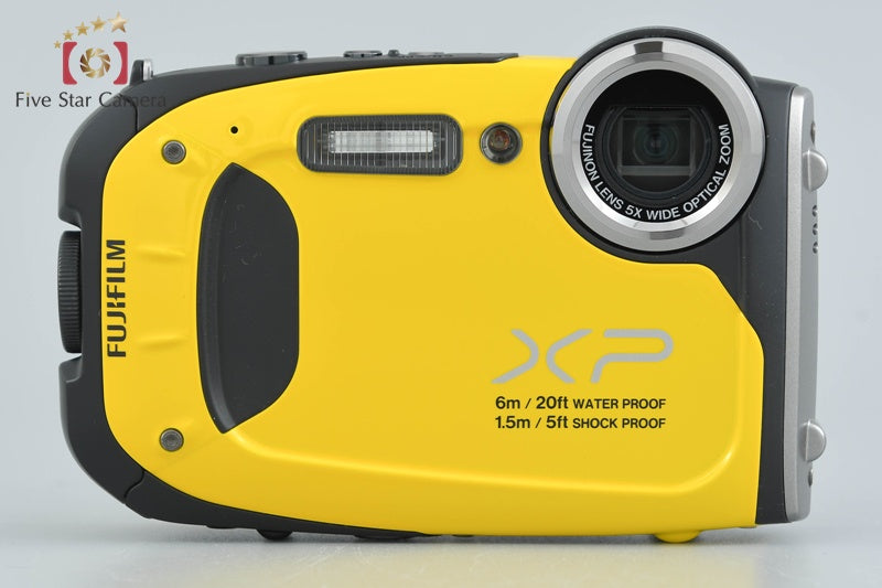 Fujifilm FinePix XP60 Yellow 16.4 MP Digital Camera w/ Box