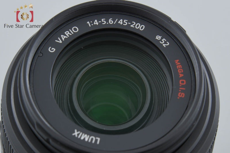 Panasonic LUMIX G VARIO 45-200mm f/4-5.6 MEGA O.I.S. H-FS045200 w/ Box