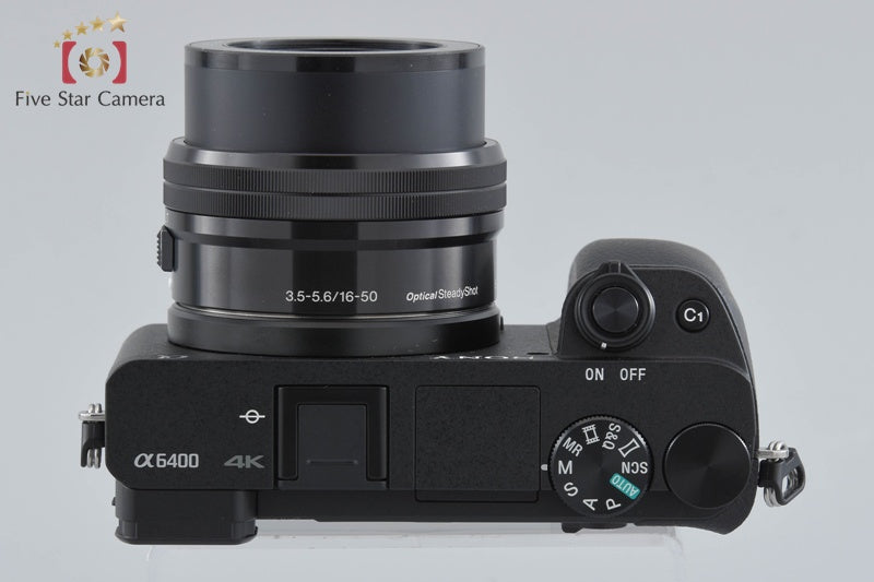Sony Alpha α6400 ILCE-6400 Black 24.2 MP 16-50 Lens [Japanese Language Only]