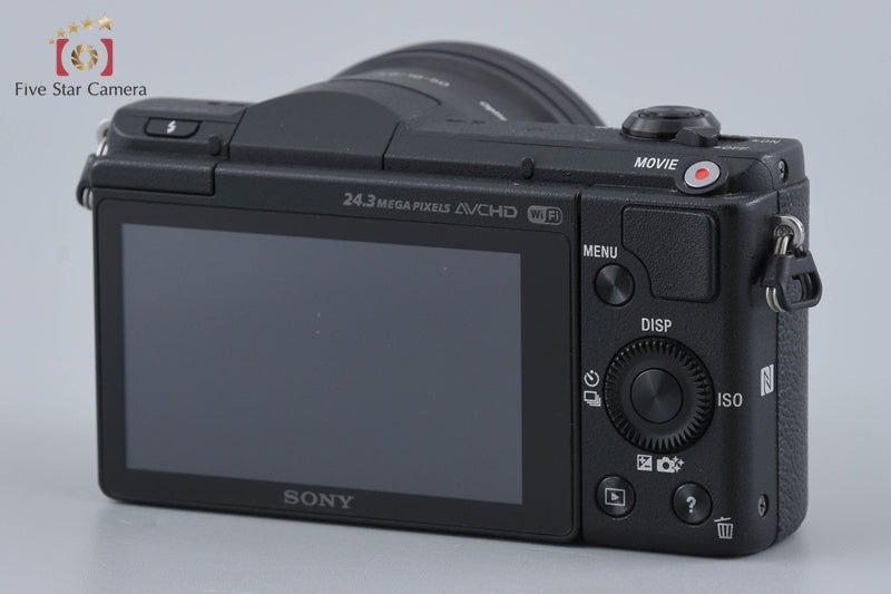 Sony α5100 ILCE-5100 Black 24.3 MP 16-50 55-210 Lenses [Multiple Languages]