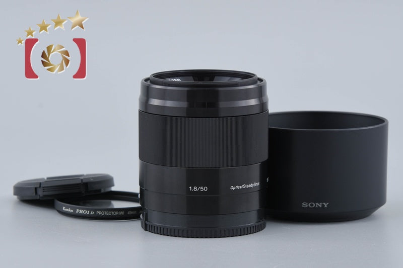 SONY E 50mm f/1.8 OSS SEL50F18 Black
