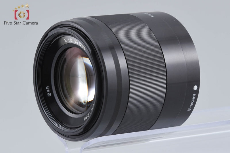 SONY E 50mm f/1.8 OSS SEL50F18 Black
