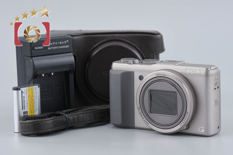 SONY Cyber-shot DSC-HX50V Silver 20.4 MP Digital Camera [Multiple Languages]