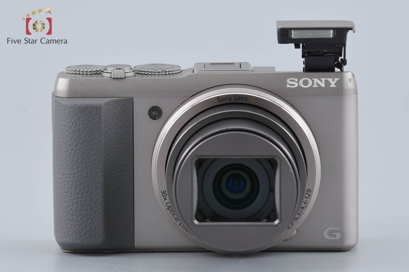 SONY Cyber-shot DSC-HX50V Silver 20.4 MP Digital Camera [Multiple Languages]