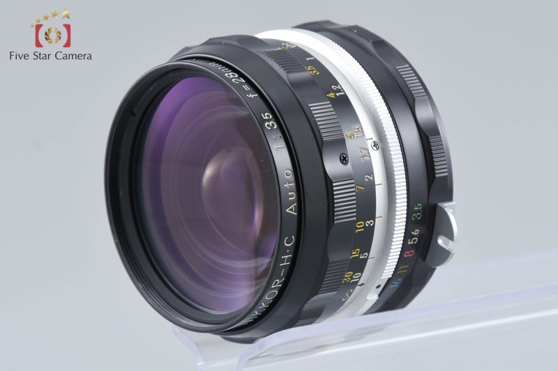 Nikon NIKKOR-H.C Auto 28mm f/3.5 Non Ai Lens