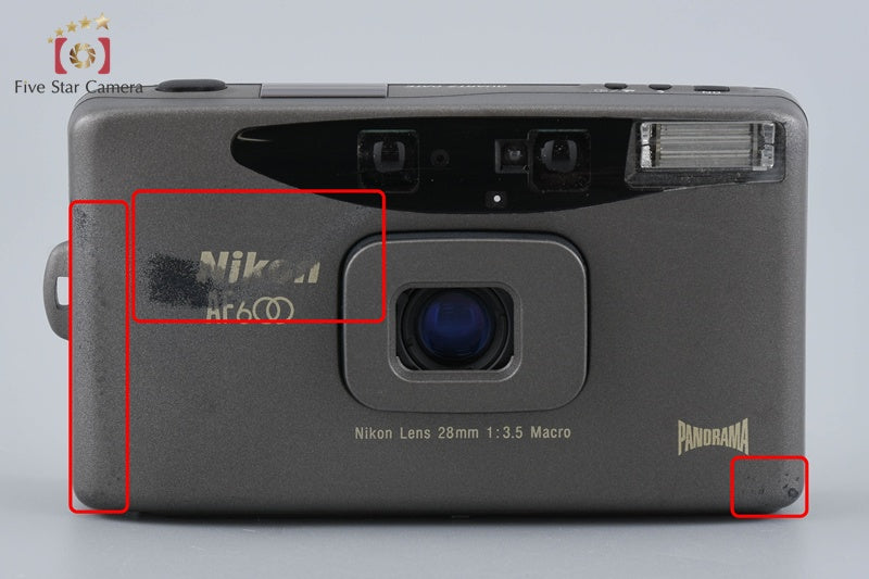 Nikon AF600 35mm Point & Shoot Film Camera