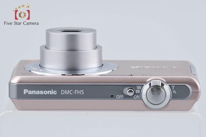 Panasonic LUMIX DMC-FH5 Pink Gold 16.1MP Digital Camera [Japanese Language Only]