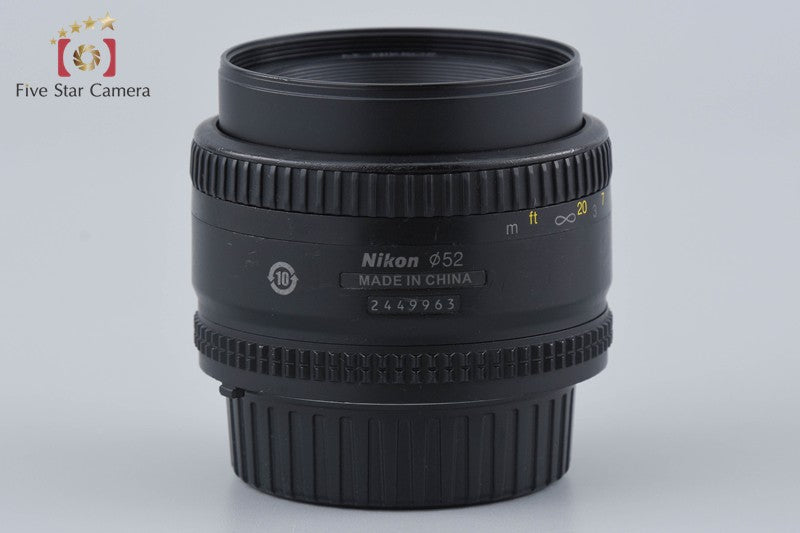 Nikon AF NIKKOR 50mm f/1.8 D