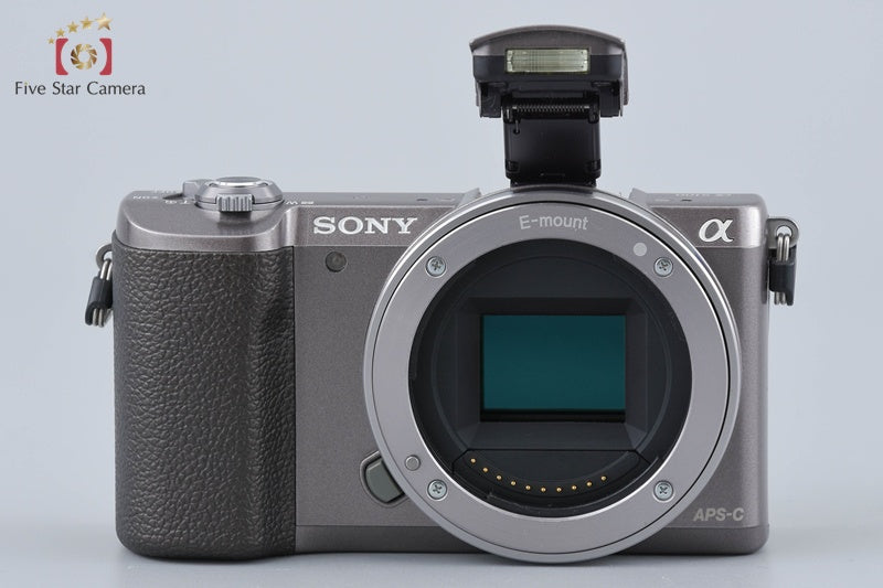 Sony α5100 ILCE-5100 Brown 24.3 MP 16-50 55-210 Lenses [Multiple Languages]