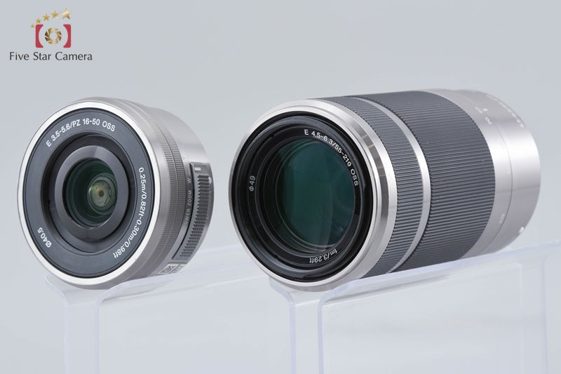 Sony α5100 ILCE-5100 Brown 24.3 MP 16-50 55-210 Lenses [Multiple Languages]