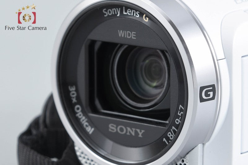Sony Handycam HDR-CX680 White Digital HD Video Camera [Multiple Languages]