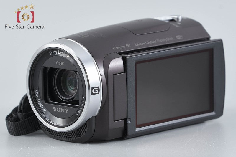 SONY HDR-CX675 Bordeaux Brown Digital HD Video Camera [Multiple Languages]
