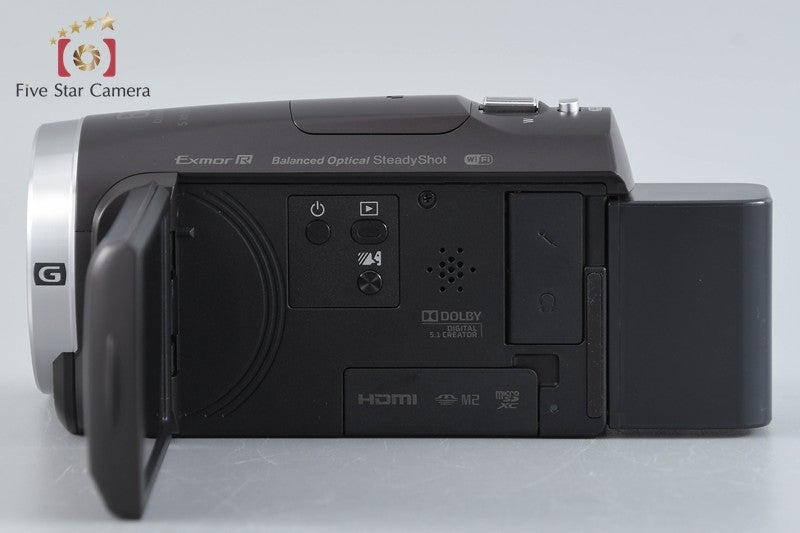 SONY HDR-CX675 Bordeaux Brown Digital HD Video Camera [Multiple Languages]