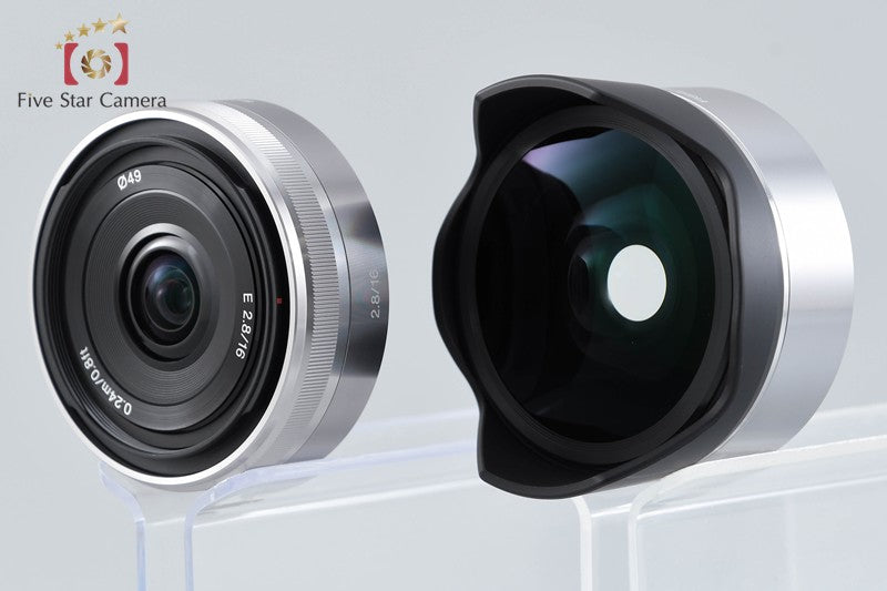 SONY E 16mm f/2.8 SEL16F28 + VCL-ECF1 Fisheye Converter