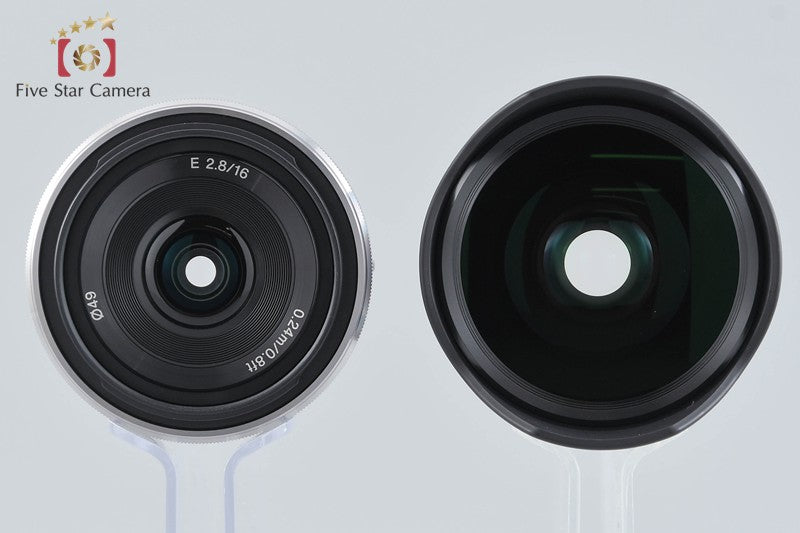 SONY E 16mm f/2.8 SEL16F28 + VCL-ECF1 Fisheye Converter