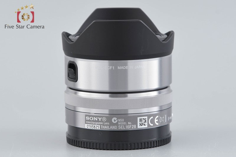 SONY E 16mm f/2.8 SEL16F28 + VCL-ECF1 Fisheye Converter