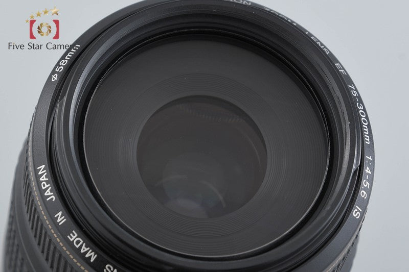 Canon EF 75-300mm f/4-5.6 IS USM