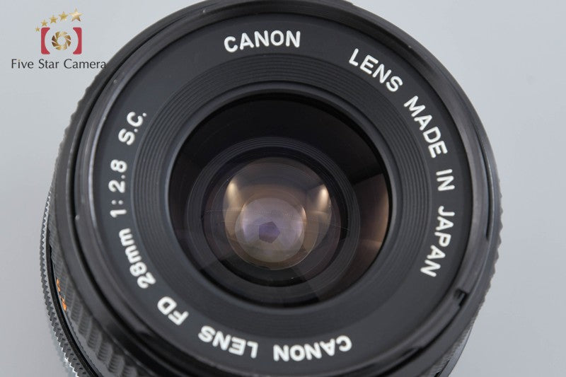 Canon FD 28mm f/2.8 S.C.