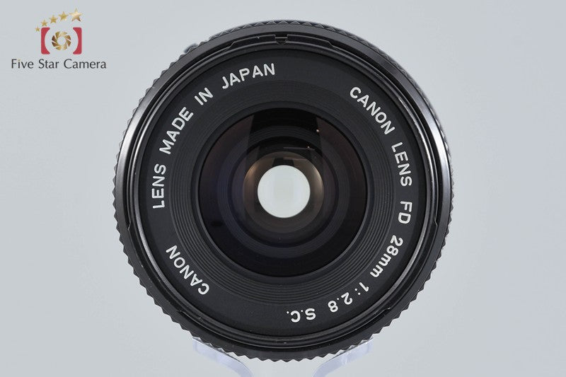 Canon FD 28mm f/2.8 S.C.