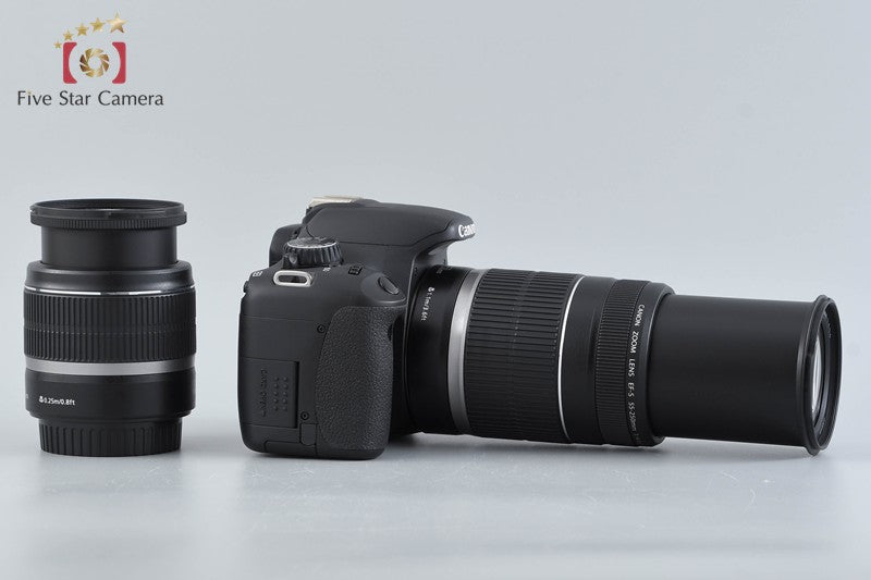 Canon EOS Kiss X4 / Rebel T2i / 550D 18.0 MP 18-55 55-250 Lenses