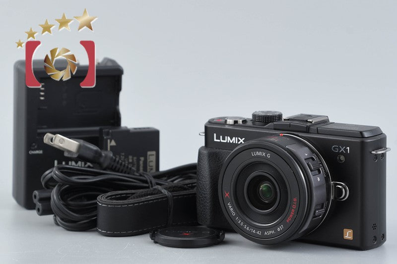 Panasonic LUMIX DMC-GX1 Esprit Black 16.0 MP 14-42 Lens [Japanese Language Only]