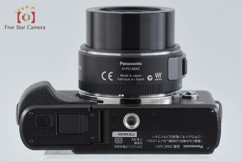 Panasonic LUMIX DMC-GX1 Esprit Black 16.0 MP 14-42 Lens [Japanese Language Only]