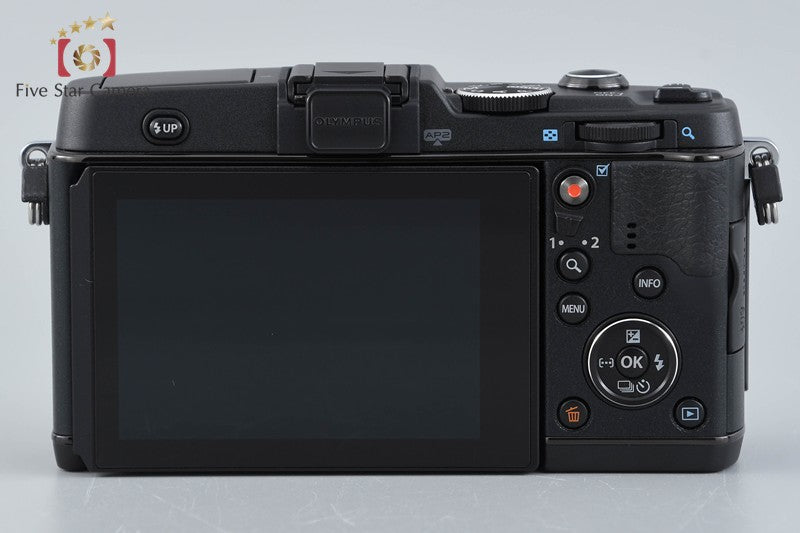 "Count 2,606" Olympus PEN Lite E-PL5 Black Premium Model 16.5 MP Digital Camera