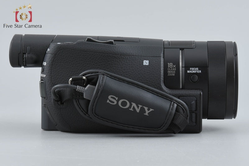 SONY HANDYCAM FDR-AX100 4K Handycam [Japanese Language Only]