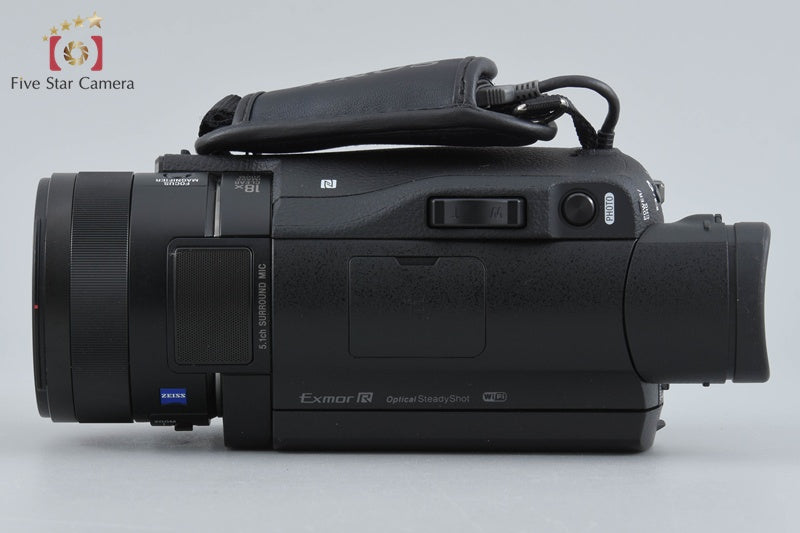 SONY HANDYCAM FDR-AX100 4K Handycam [Japanese Language Only]