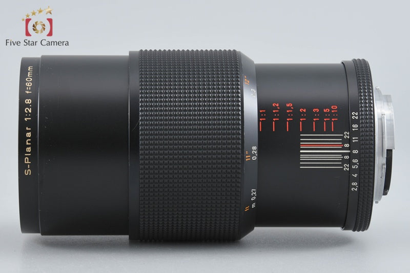 CONTAX Carl Zeiss S-Planar 60mm f/2.8 T* AEG