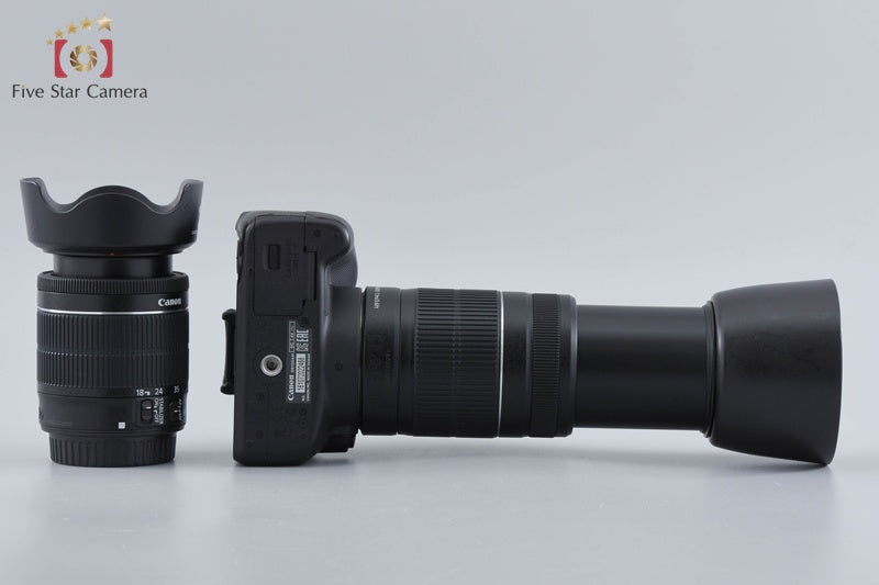 "Count 3,266" Canon EOS Kiss X7 / Rebel SL1 / 100D 18.0 MP 18-55 55-250 Lenses