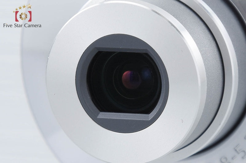 SONY Cyber-shot DSC-W50 Silver 6.0 MP Digital Camera [Japanese Language Only]