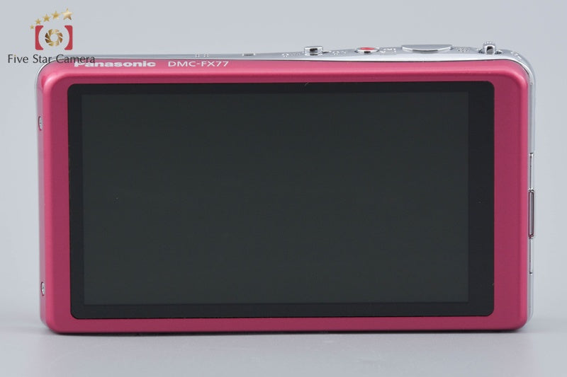 Panasonic LUMIX DMC-FX77 Glamourous Pink Digital Camera [Japanese Language Only]