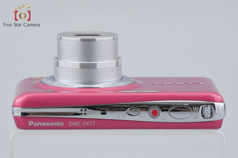 Panasonic LUMIX DMC-FX77 Glamourous Pink Digital Camera [Japanese Language Only]