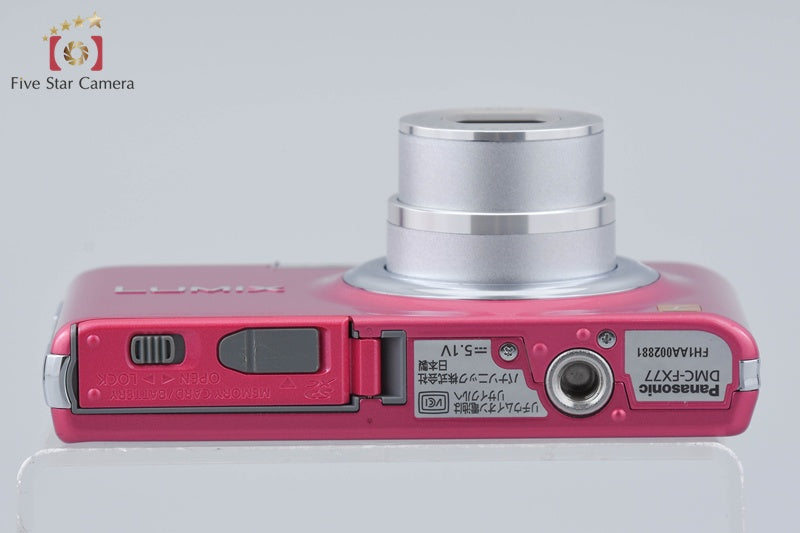 Panasonic LUMIX DMC-FX77 Glamourous Pink Digital Camera [Japanese Language Only]