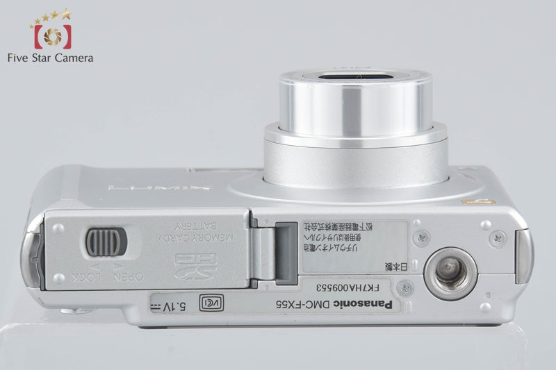 Panasonic LUMIX DMC-FX55 Silver 12.1 MP Digital Camera