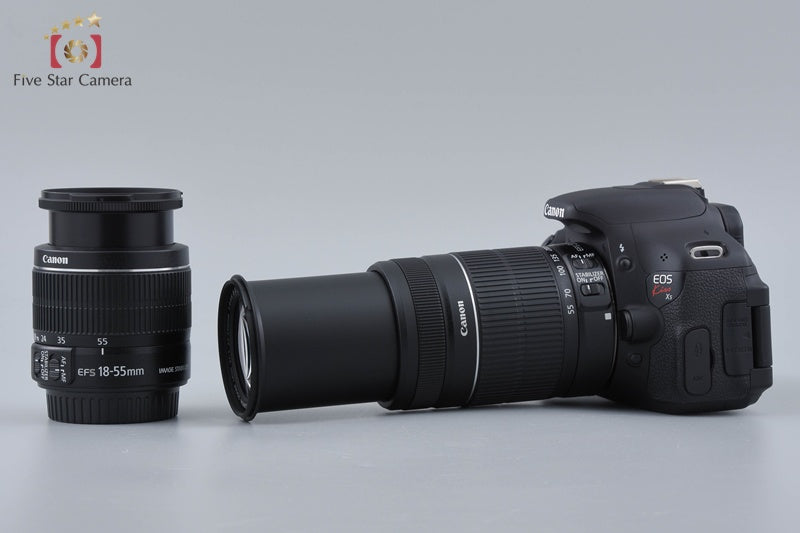 "Count 838" Canon EOS Kiss X5 / Rebel T3i / 600D 18.0 MP 18-55 55-250 Lenses