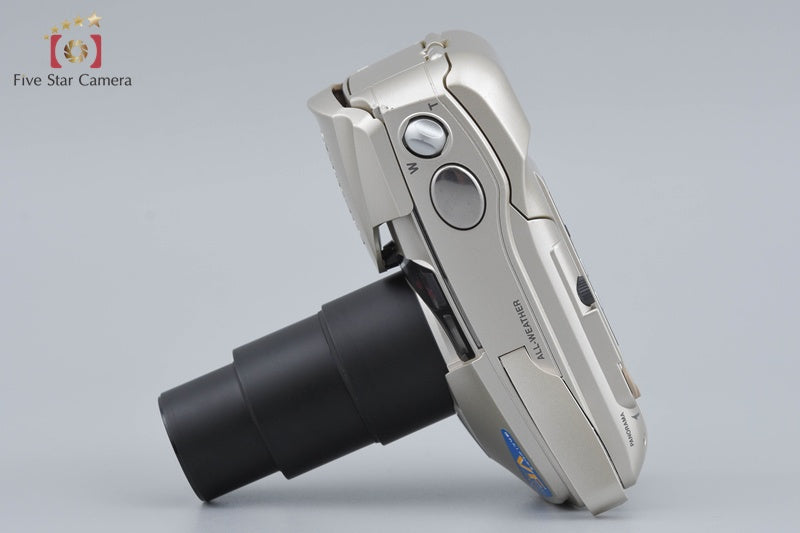 Olympus μ[mju:]-II 115 VF Champagne Gold 35mm Point & Shoot Film Camera