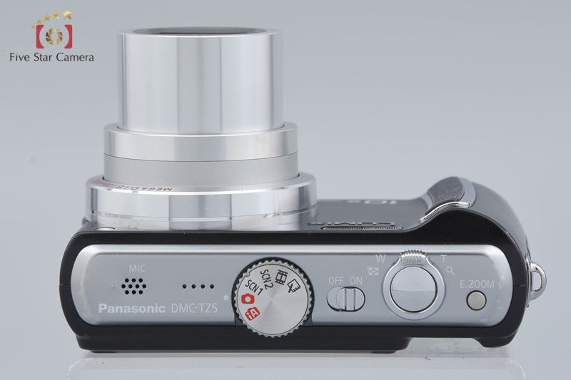 Panasonic LUMIX DMC-TZ5 Black 9.1 MP Digital Camera [Japanese Language Only]