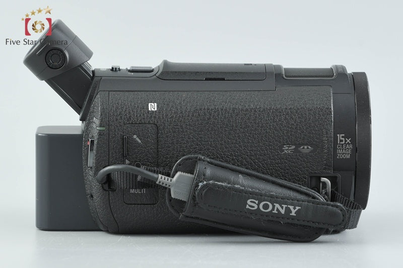 Sony Handycam FDR-AXP35 Black 4K Digital Camcorder w/ Box [Multiple Languages]